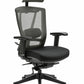 Silla ejecutiva H1 con Reposacabezas negro