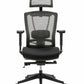 Silla ejecutiva H1 con Reposacabezas negro