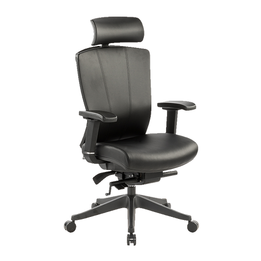 Silla Ejecutiva H1PU Vinipiel Asiento Y Estructura Negro