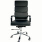 Sillón Ejecutivo Vista Plus Vinipiel Negro Base Cromada (3624)