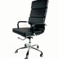 Sillón Ejecutivo Vista Plus Vinipiel Negro Base Cromada (3624)
