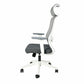 Silla Ejecutiva H7 Mesh Gris Estructura Blanca