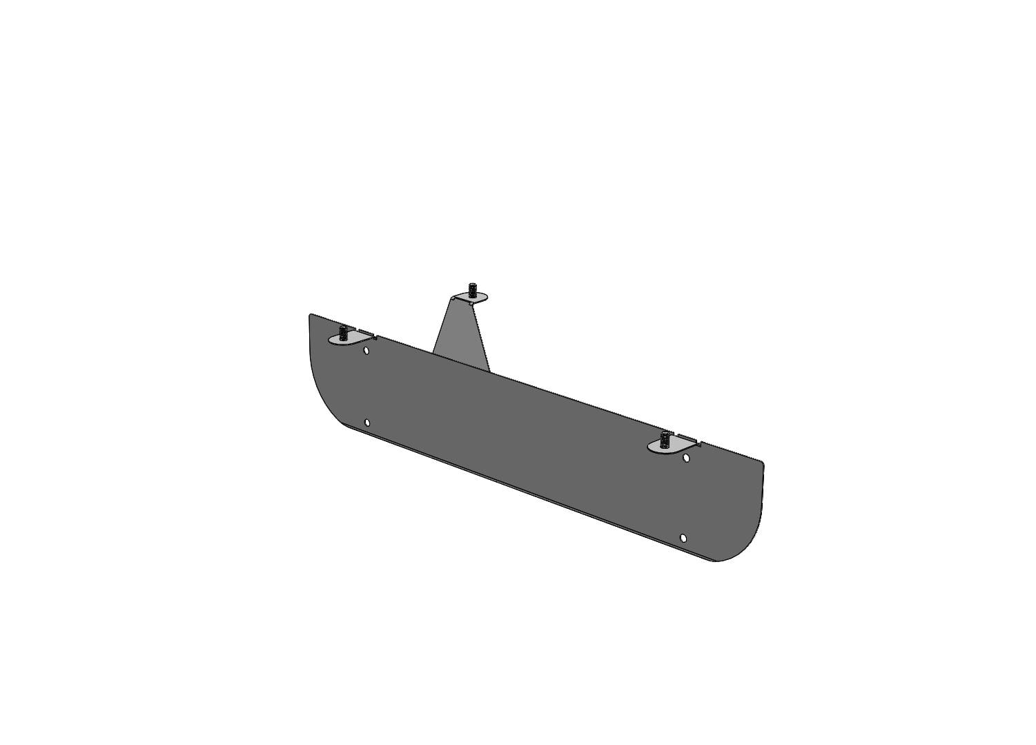 Canaleta Eléctrica Individual Billydesk para 60 cm - Ergonomik pieza OFIK