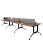 Estación Tech B Chrome Bench 04 1.80x.60 Mampara Madera
