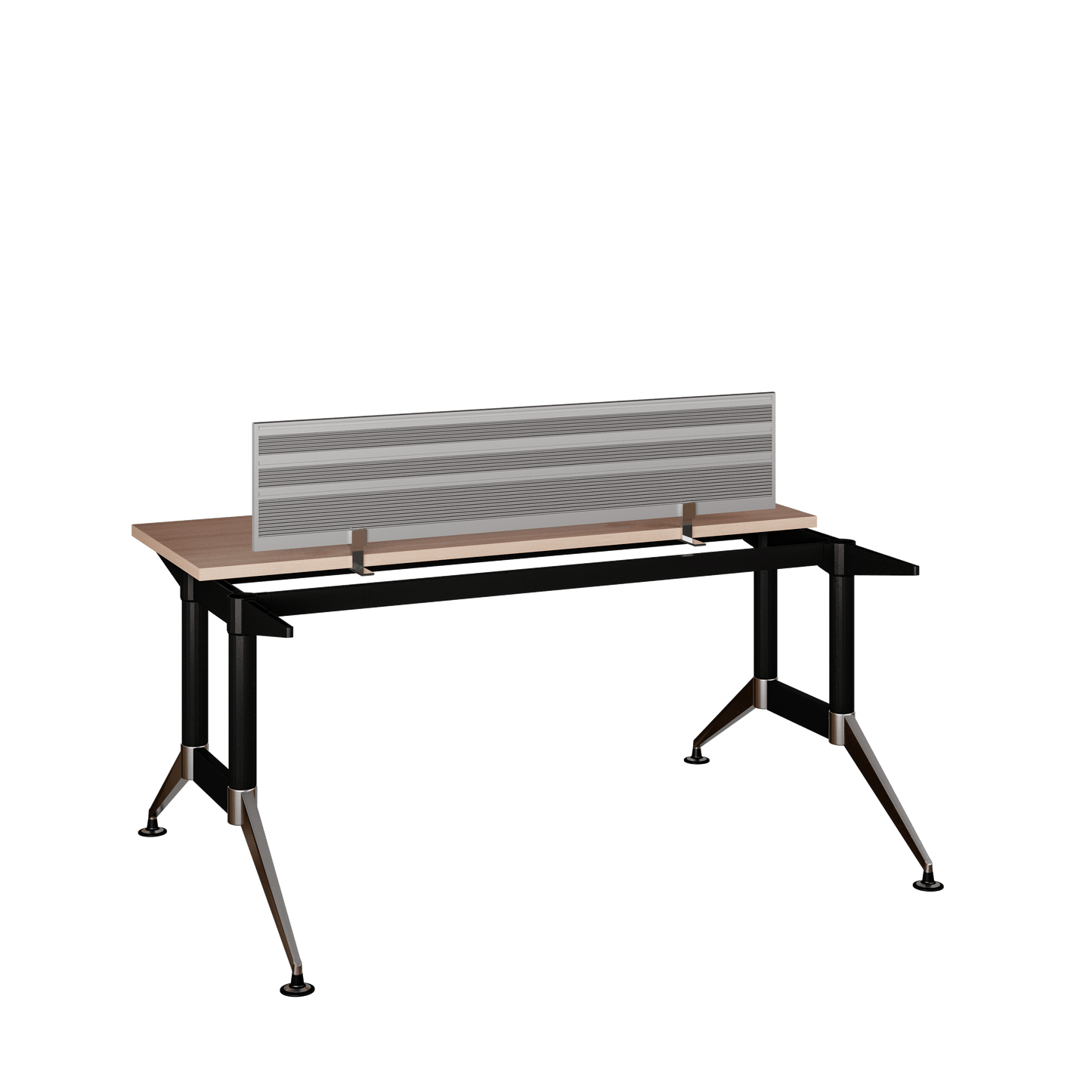 Estación Tech B Chrome Bench 02 1.60x.60 Mampara Melamina