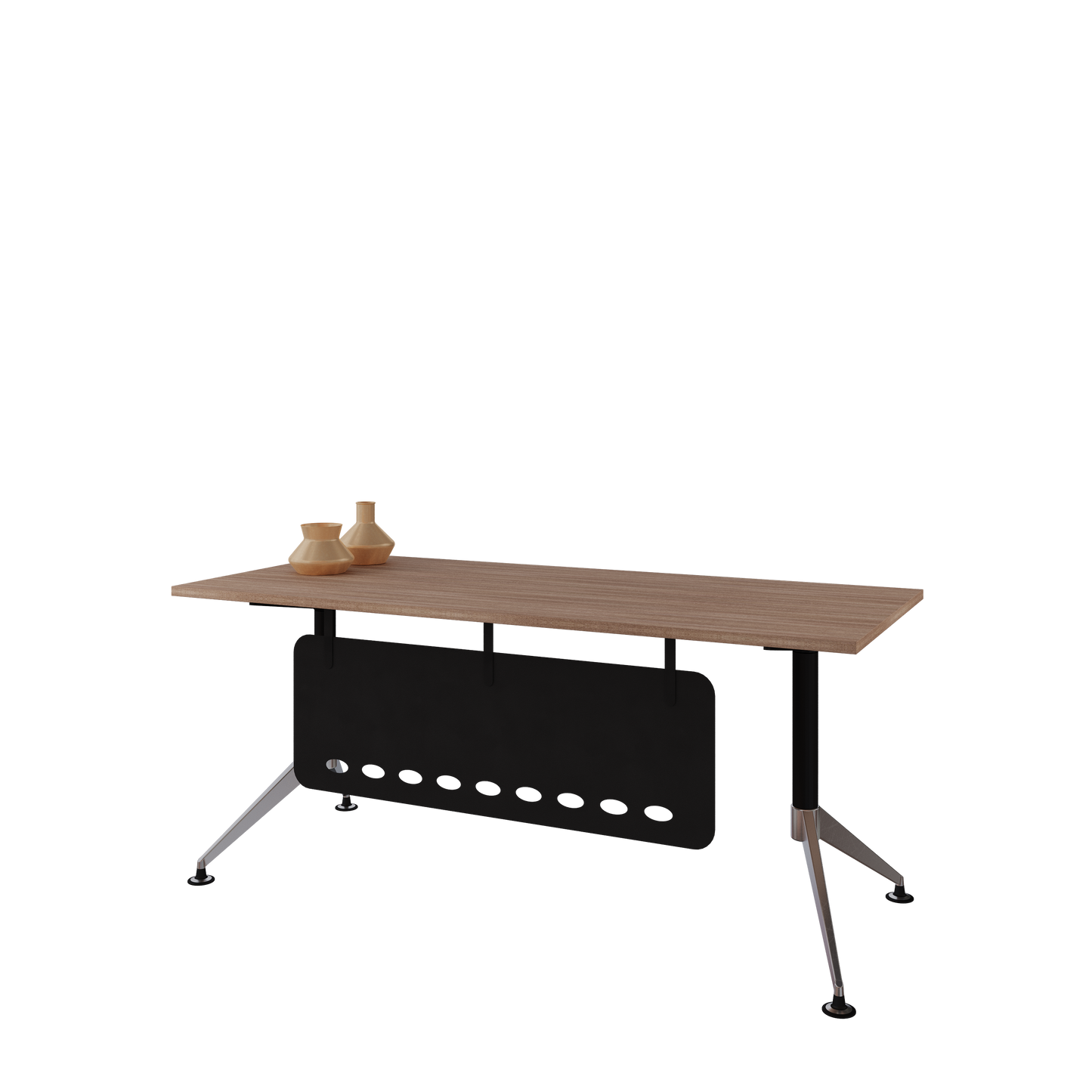 Mesa Ejecutiva Tech B Chrome  1.80 m x 0.80 m