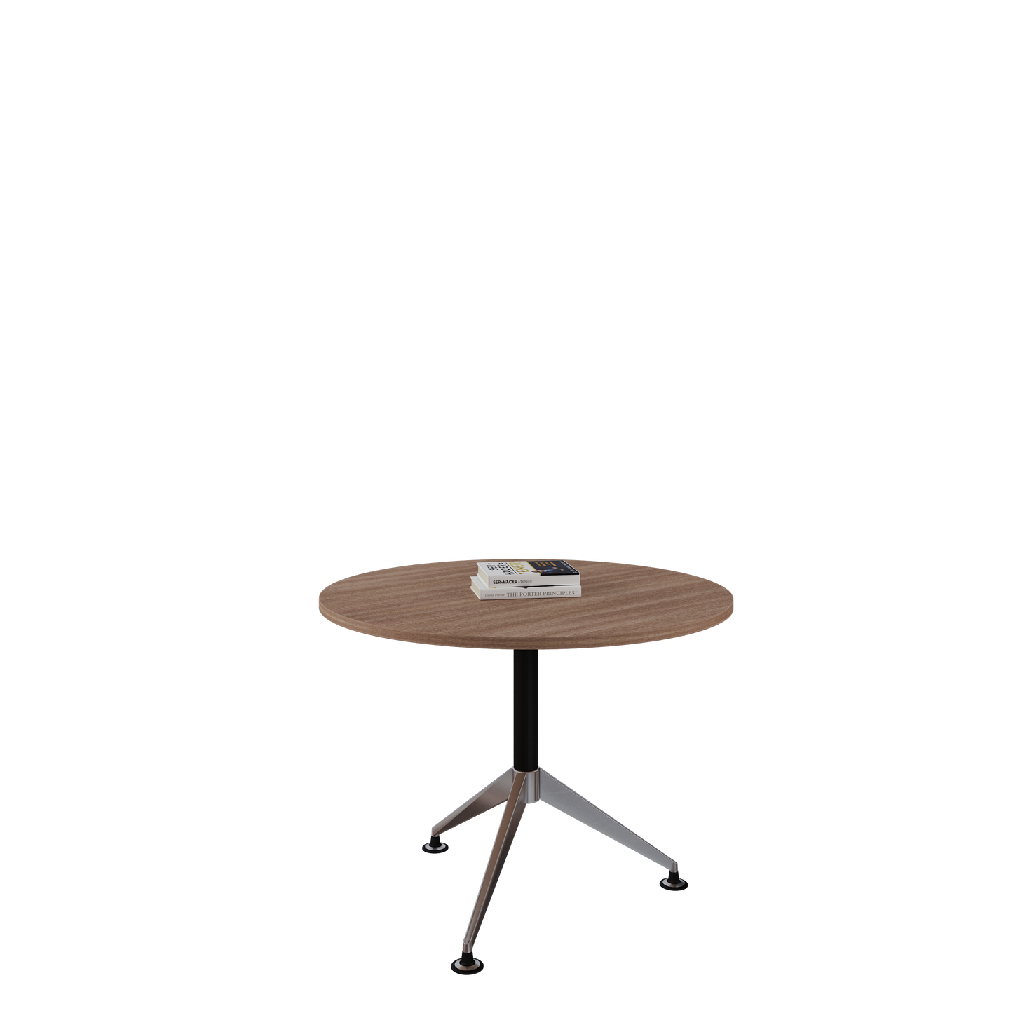 Mesa de Juntas Tech B Chrome redonda