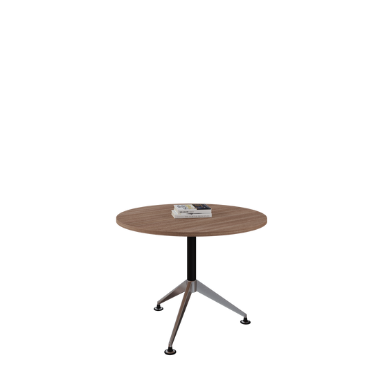 Mesa de Juntas Tech B Chrome redonda