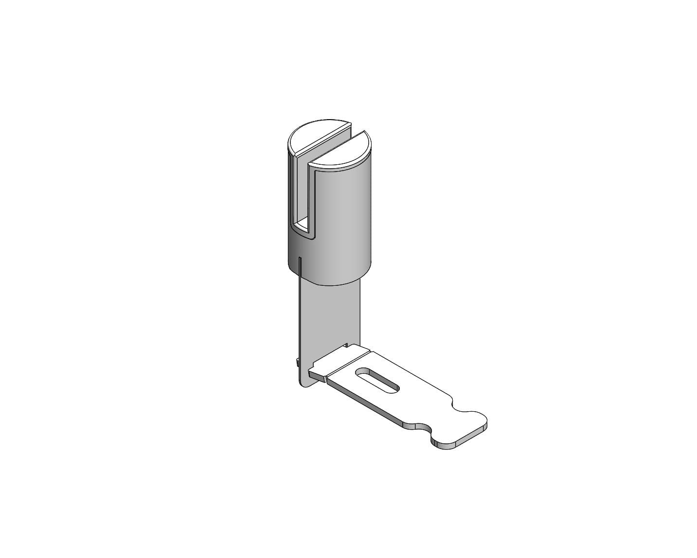 Montaje de Mini Mampara de 6mm sin Espacio entre Mesas Billydesk (Requiere Acento para Mini Mampara) - Ergonomik mampara OFIK