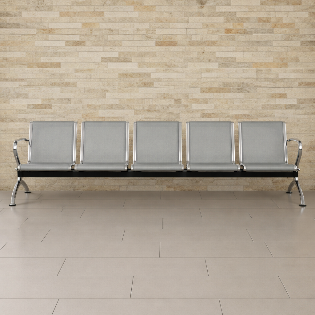 Banca Airport de 5 Plazas SJ825 - Ergonomik banca OFIK