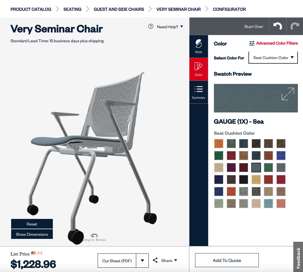 Silla Haworth Very - Preowned