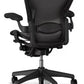 Soporte Lumbar Almohadilla De Apoyo  Para Silla Herman Miller Classic Color negro talla B y C