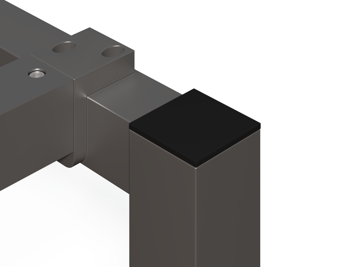 Escritorio Hamilton Sobre Credenza 180 X 80