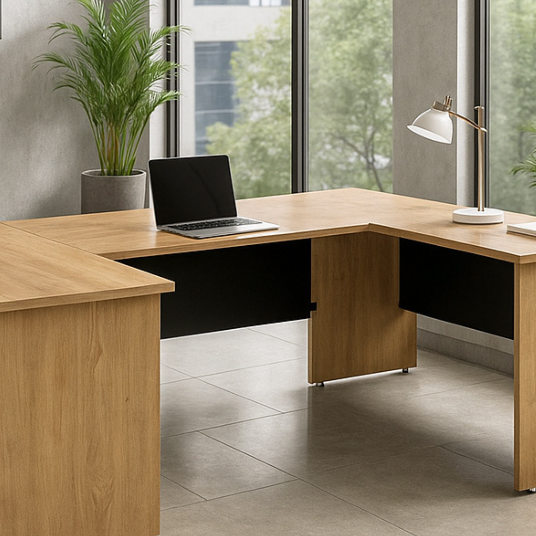 Extensión para escritorio ejecutivo 120 x 75 cm - Ergonomik escritorio OFIK