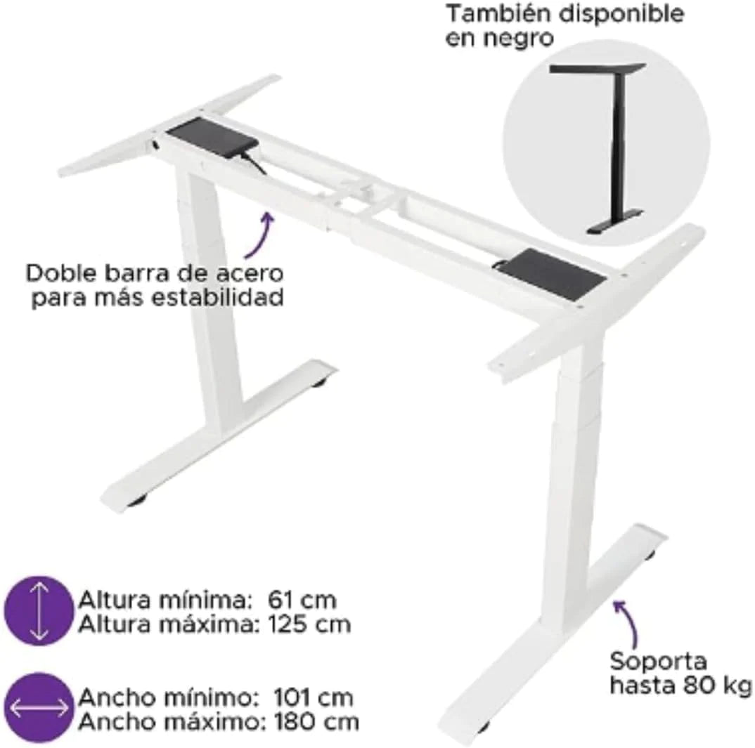 Escritorio de Altura Ajustable Eléctrico | Versión Premium