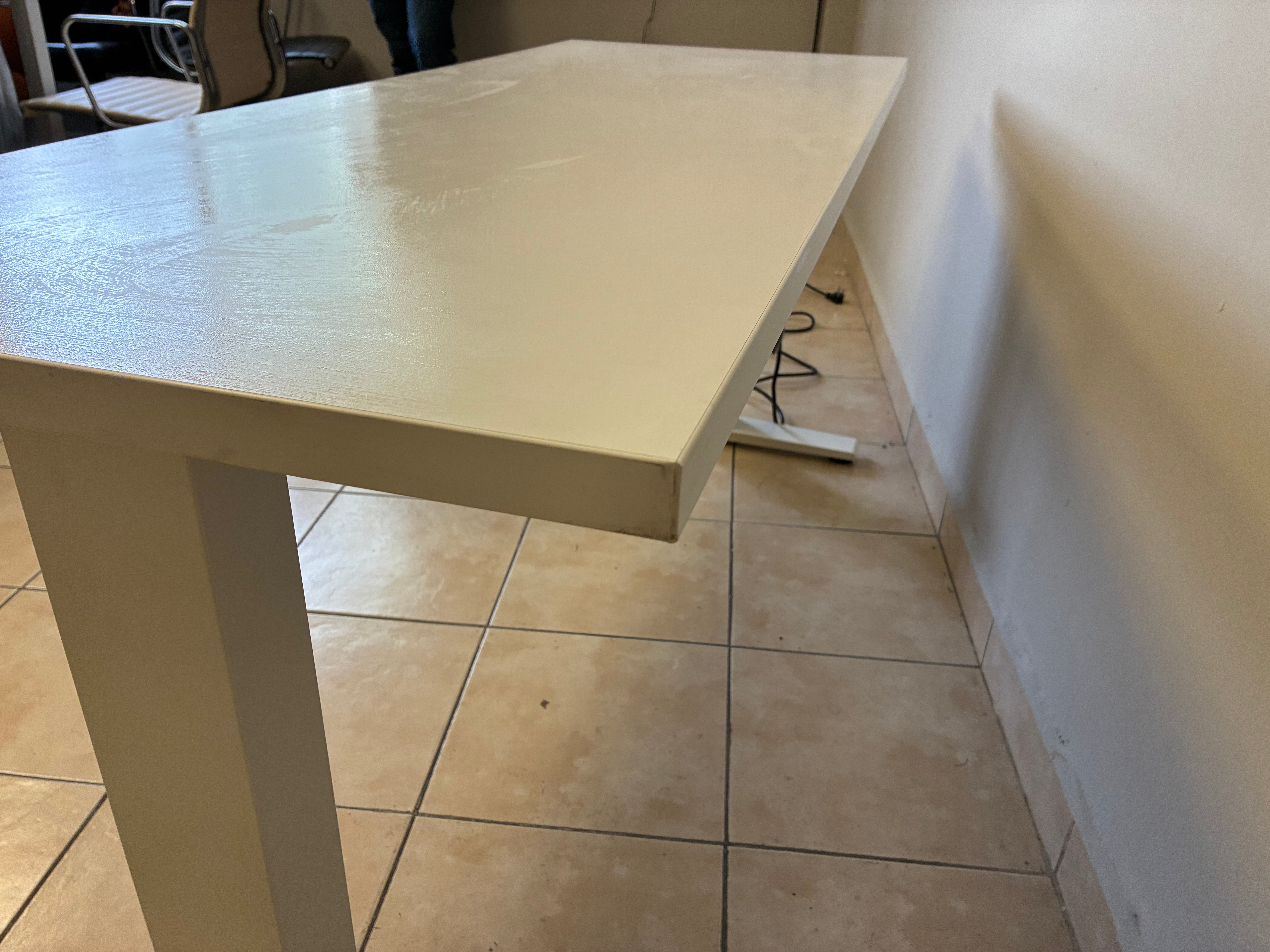 Escritorio Altura Ajustable Blanco Herman Miller