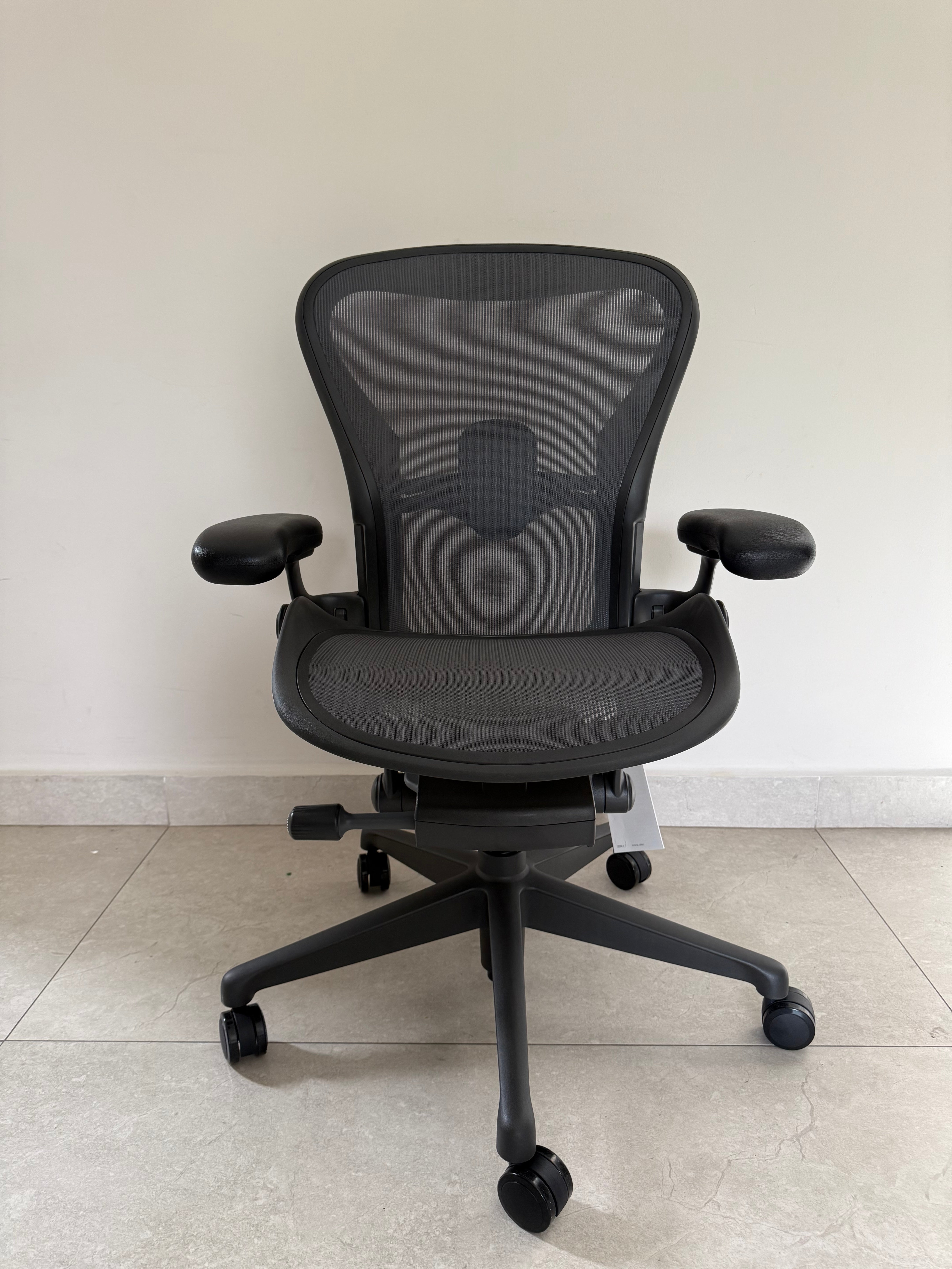 Aeron Remastered Grafito talla B Exhibición