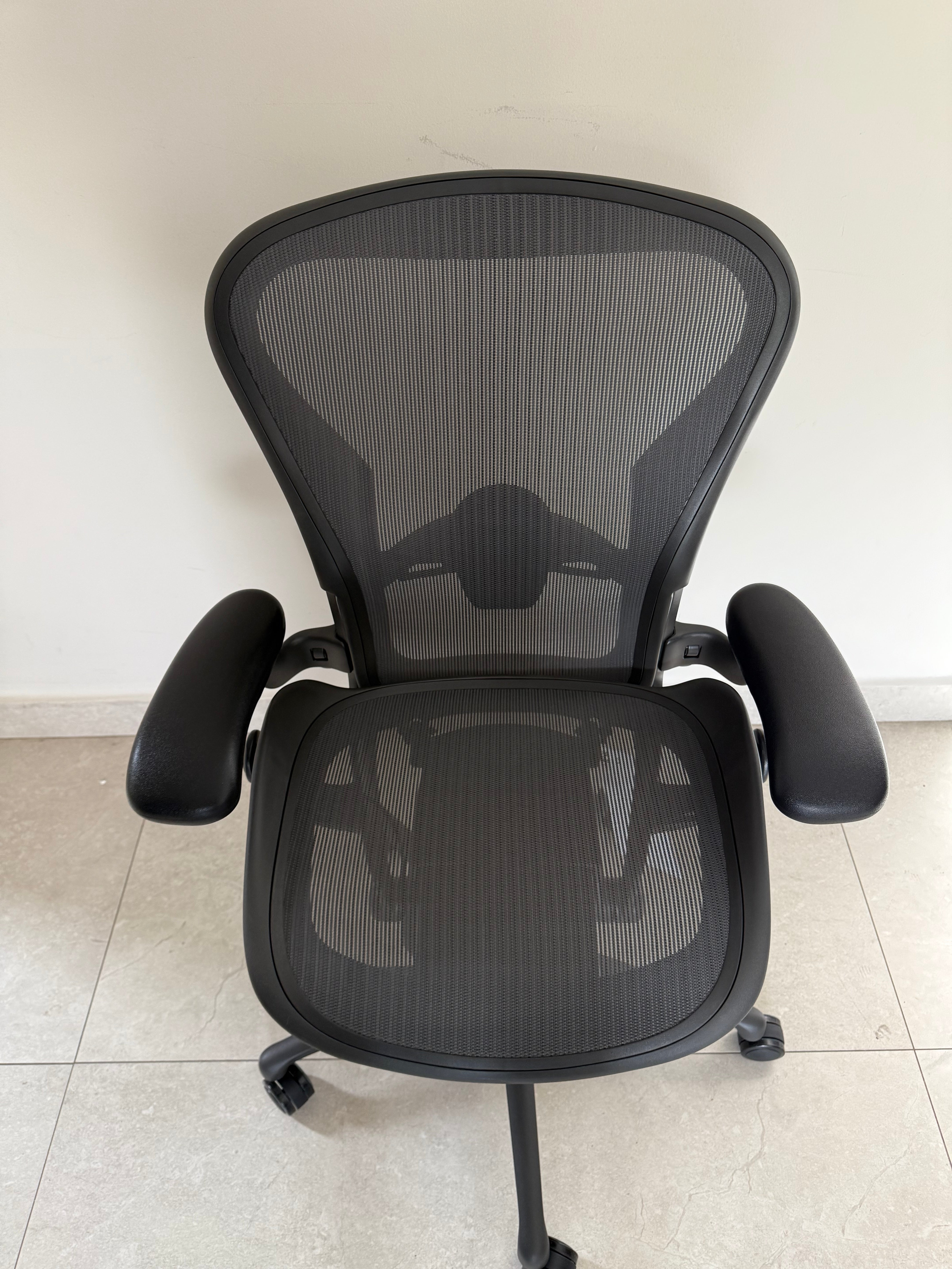 Aeron Remastered Grafito talla B Exhibición