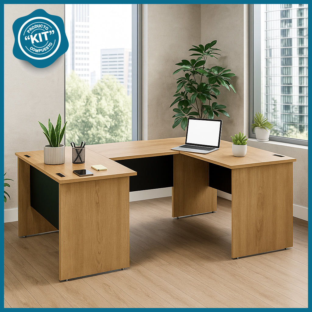 Escritorio Ejecutivo 120x210cm - Ergonomik escritorio OFIK