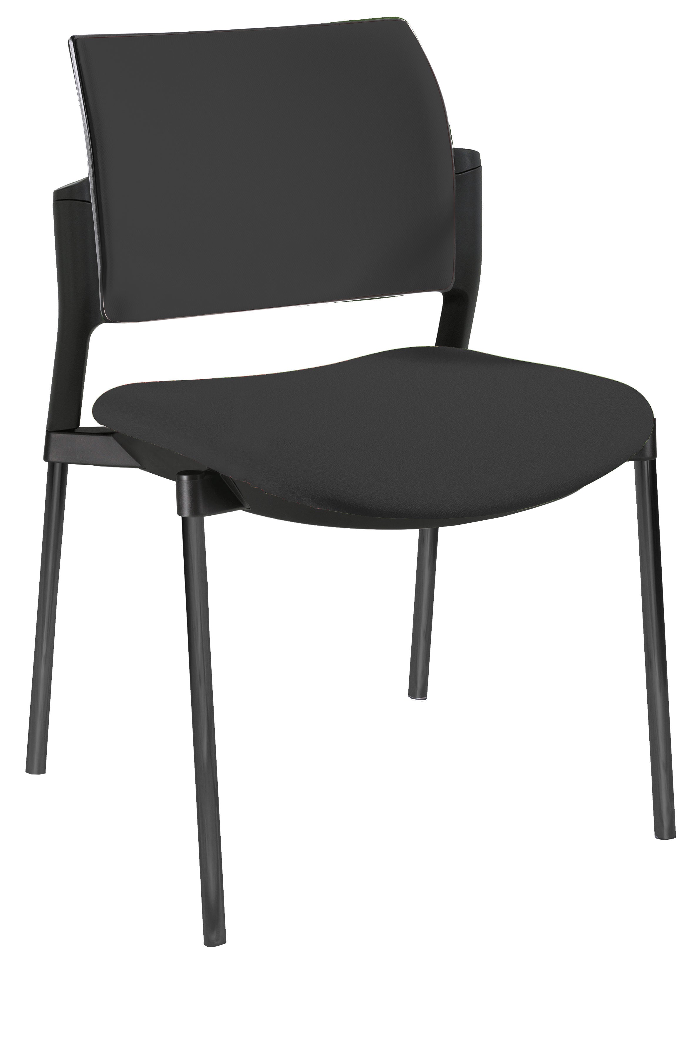 Silla Kyos Negro Tapizadas