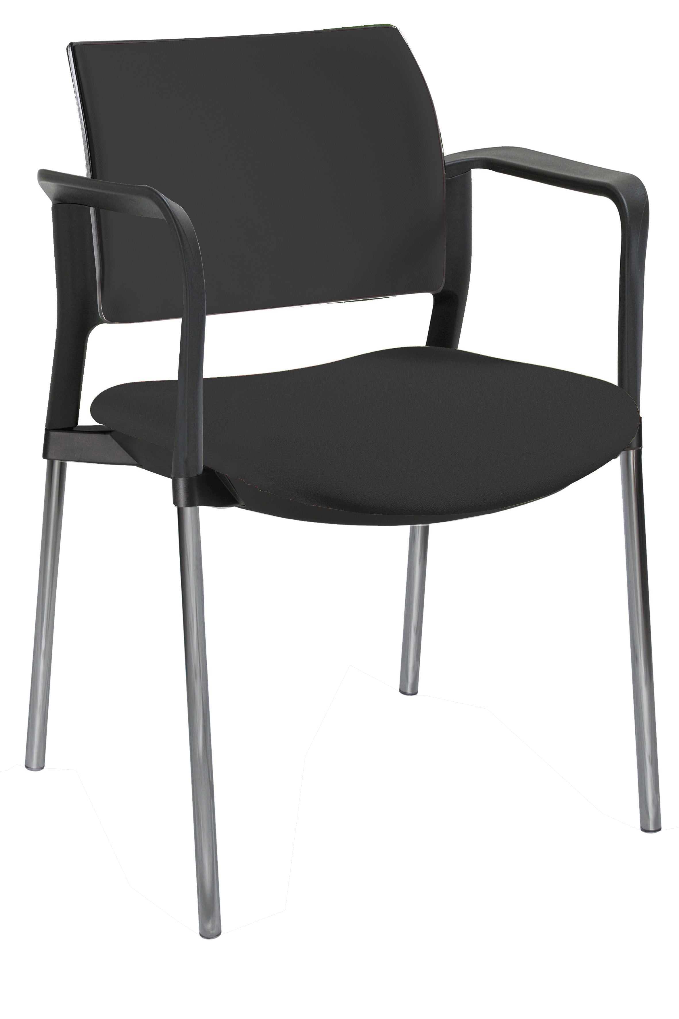 Silla Kyos Negro Tapizadas