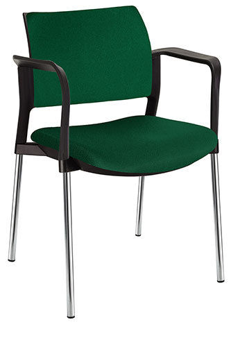 Silla Kyos Negro Tapizadas
