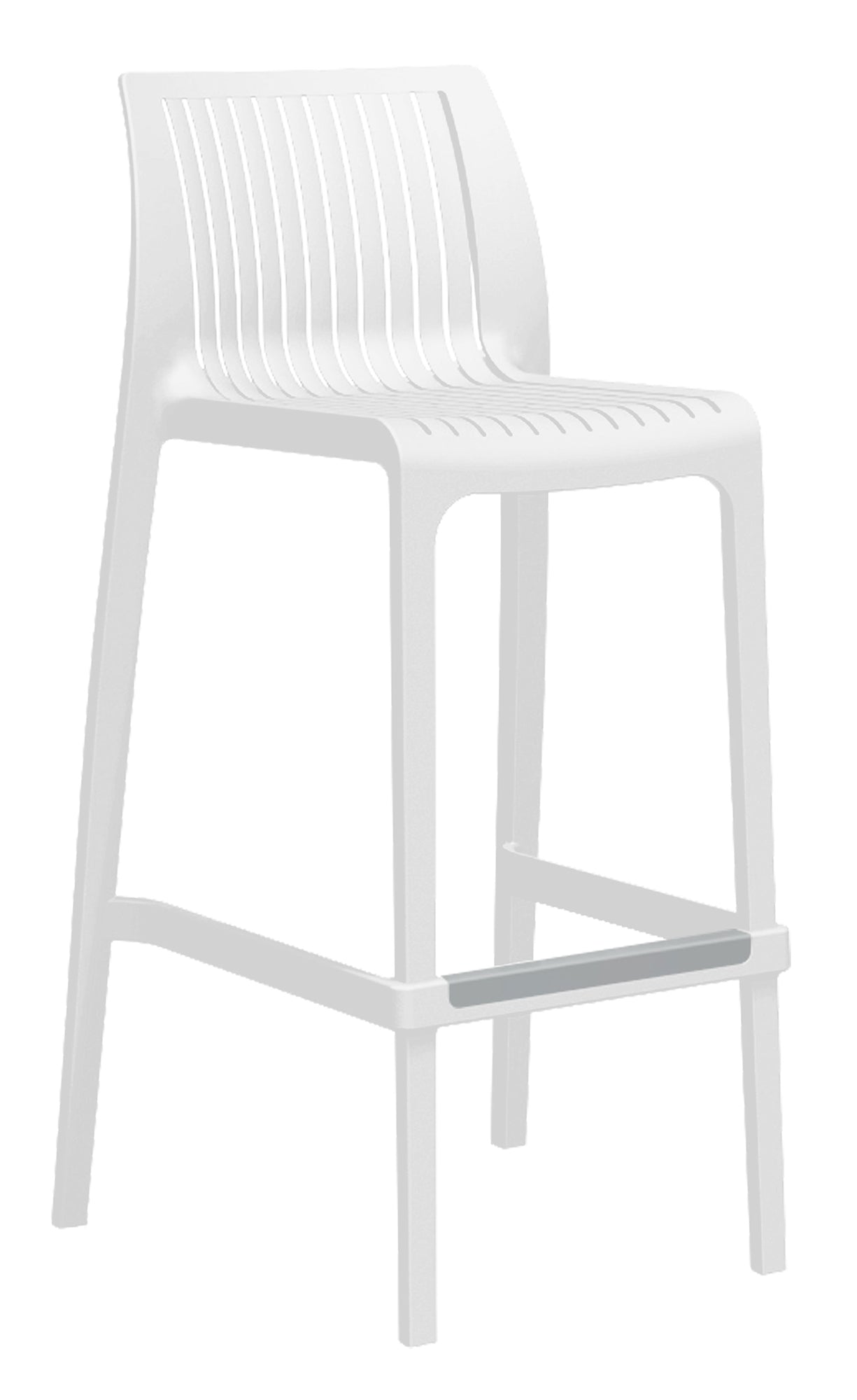 Silla Milos Alta - 2 piezas