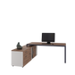 Escritorio Studio Ejecutivo con Credenza Melamina