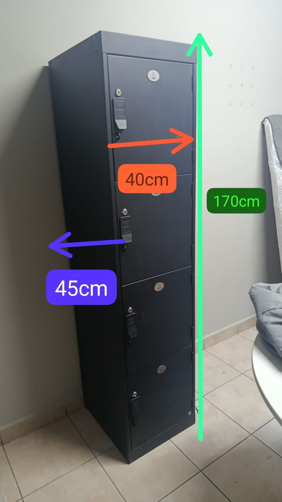 Lockers PM STEELE 4 Puertas