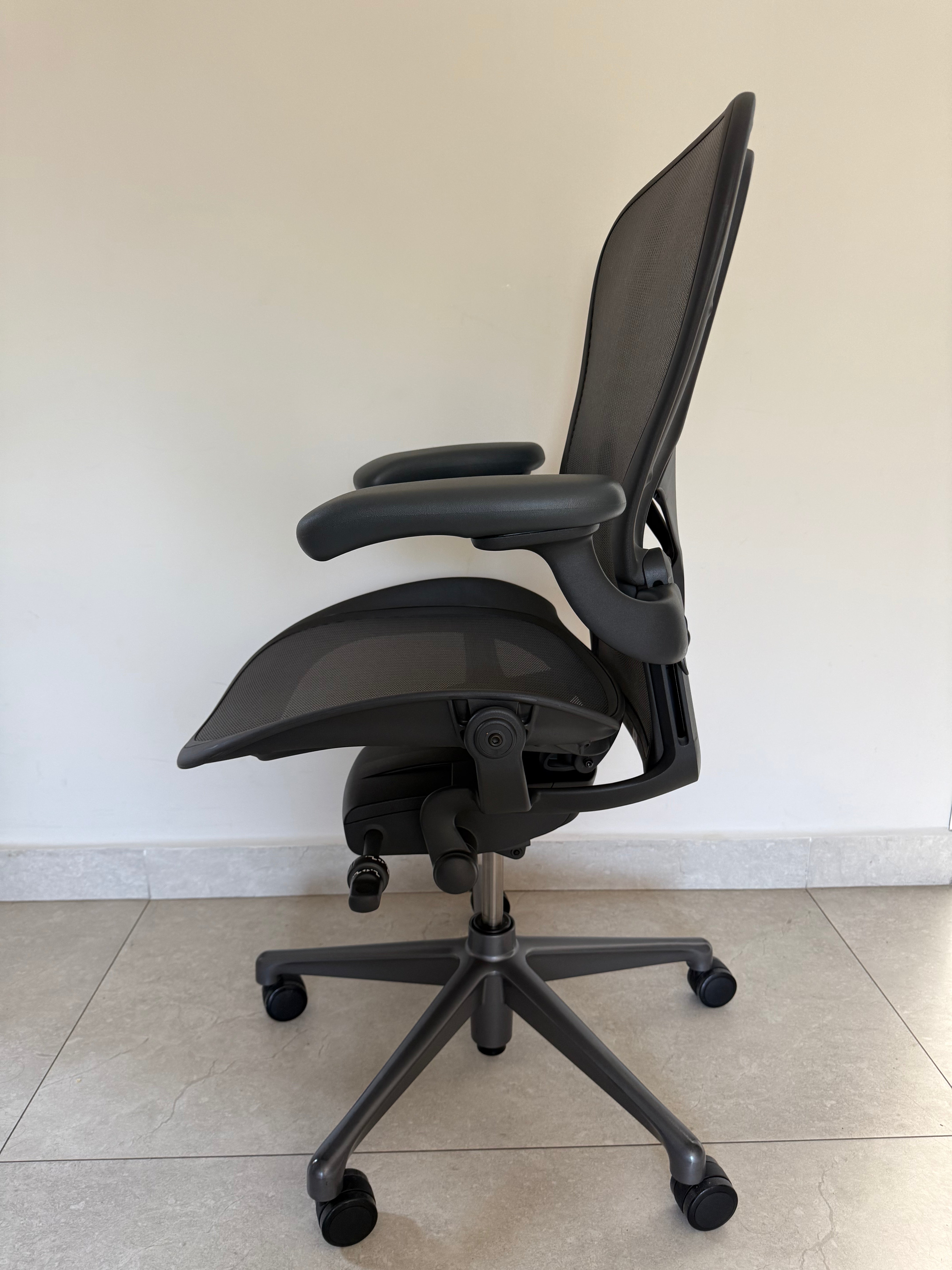 Aeron Grafito en espacio de oficina profesional