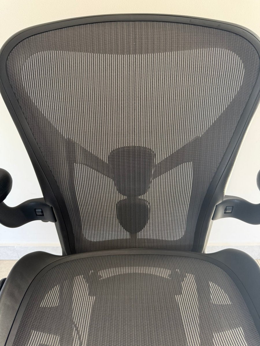 Aeron Herman Miller B Grafito Equipada - Preowned - Ergonomik silla ergonomica Herman Miller