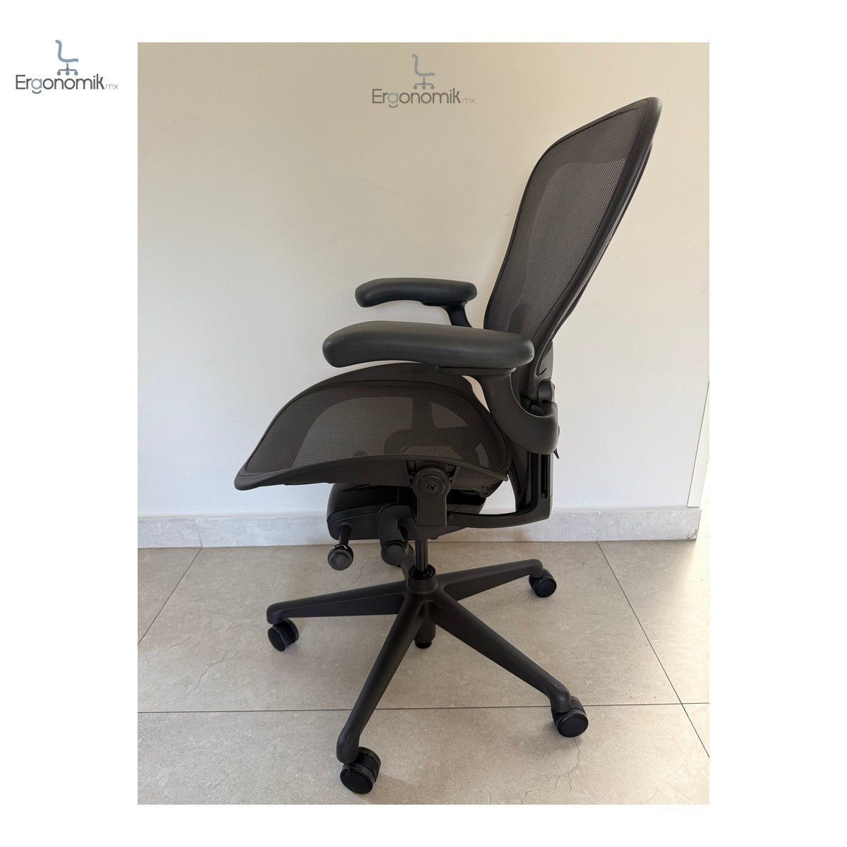 Aeron Herman Miller Grafito Remastered Talla C - Preowned - Ergonomik silla ergonomica Herman Miller