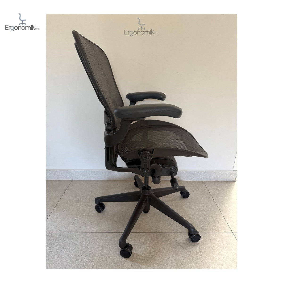Aeron Herman Miller Grafito Remastered Talla C - Preowned - Ergonomik silla ergonomica Herman Miller