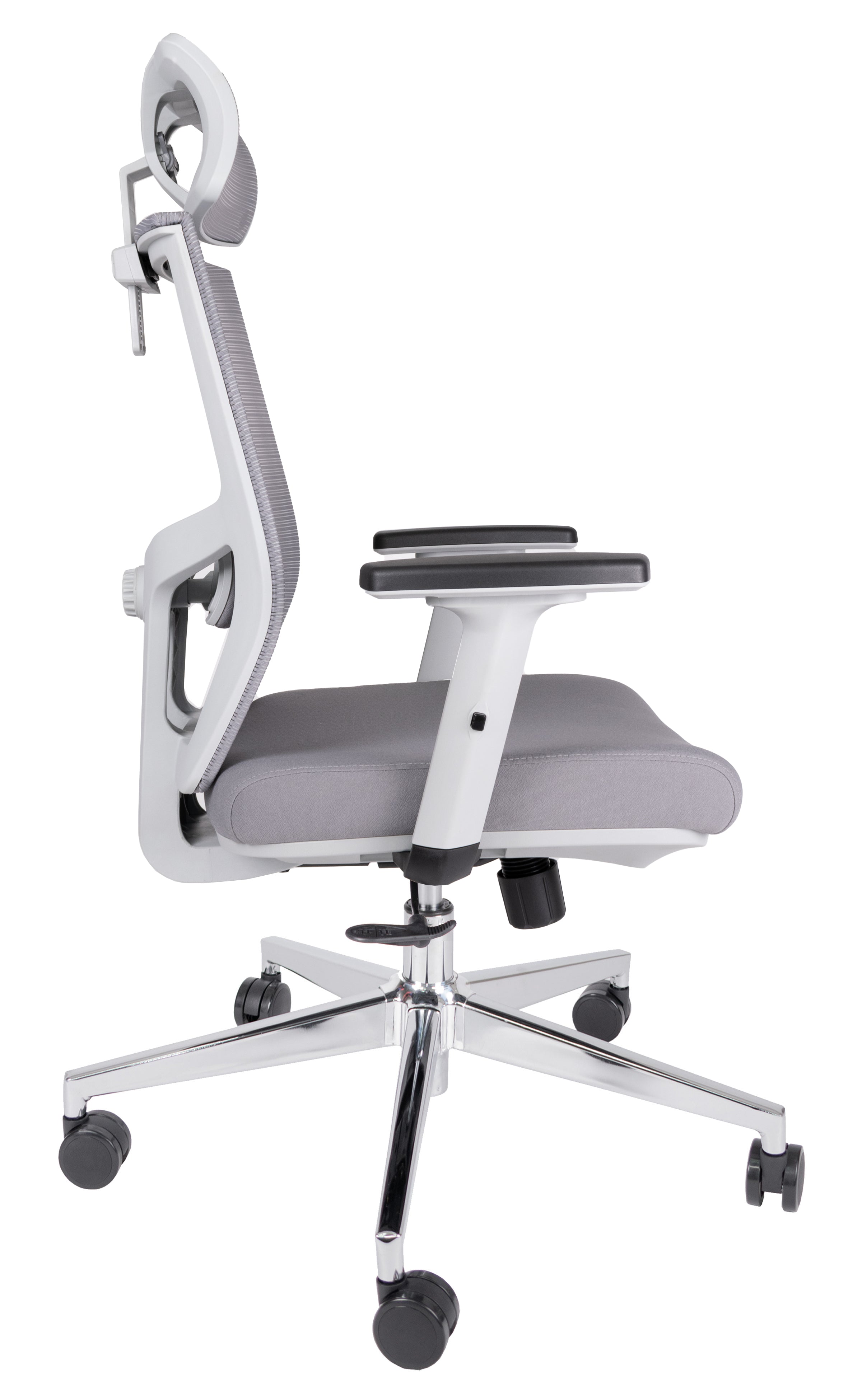 Ruedas de movilidad Silla Ejecutiva Aiko Gris