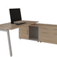 Conjunto Operativo Alpha con credenza lateral