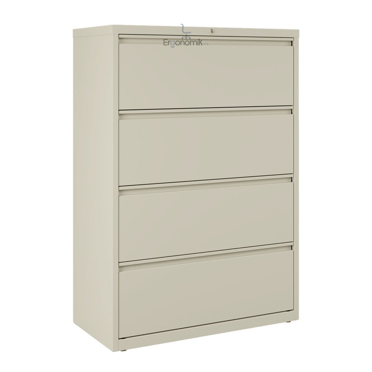 Archivero 4 Gavetas Horizontal 91 cm - Ergonomik Archiveros Ofik