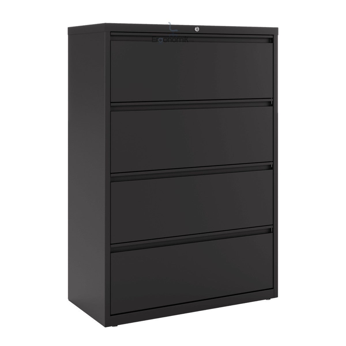 Archivero 4 Gavetas Horizontal 91 cm - Ergonomik Archiveros Ofik