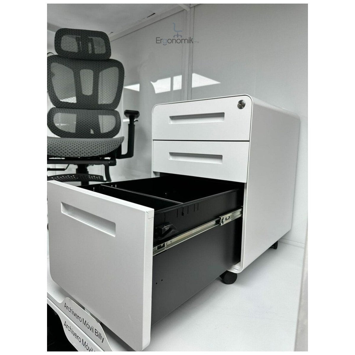 Archivero cajonera Móvil BL - Ergonomik Archiveros Ofik