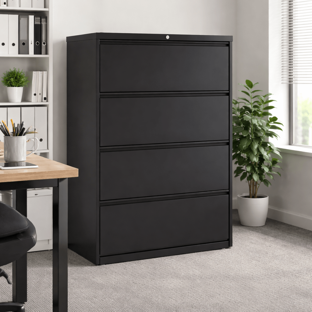 Archivero Horizontal 4 Gavetas Tamaño Oficio o Carta - Ergonomik archivero OFIK