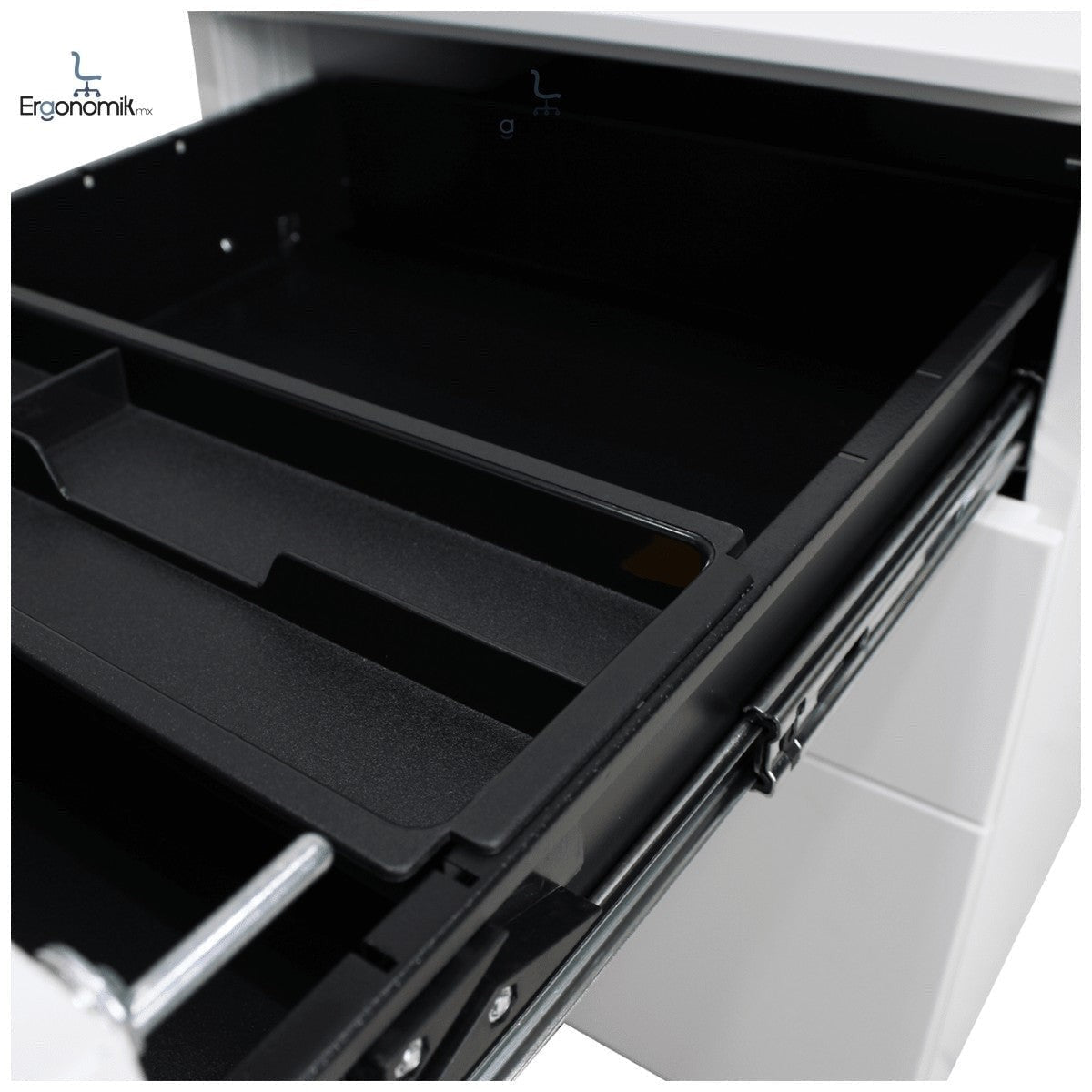 Archivero Metálico 2+1 Sarre - 2406 - Ergonomik Archiveros MBK