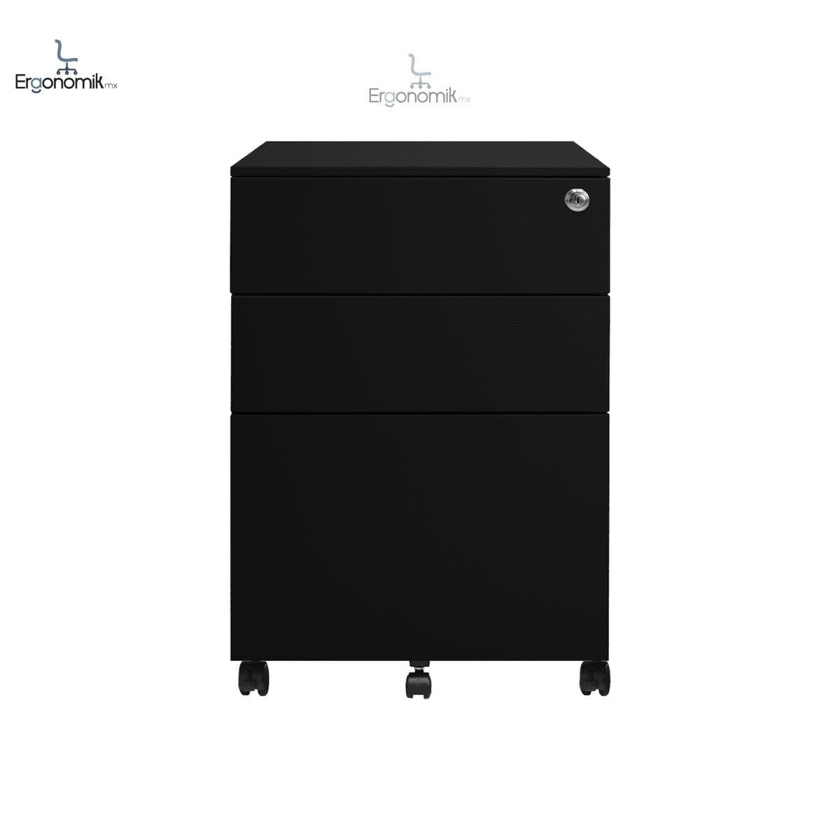 Archivero Metálico 2+1 Sarre - 2406 - Ergonomik Archiveros MBK