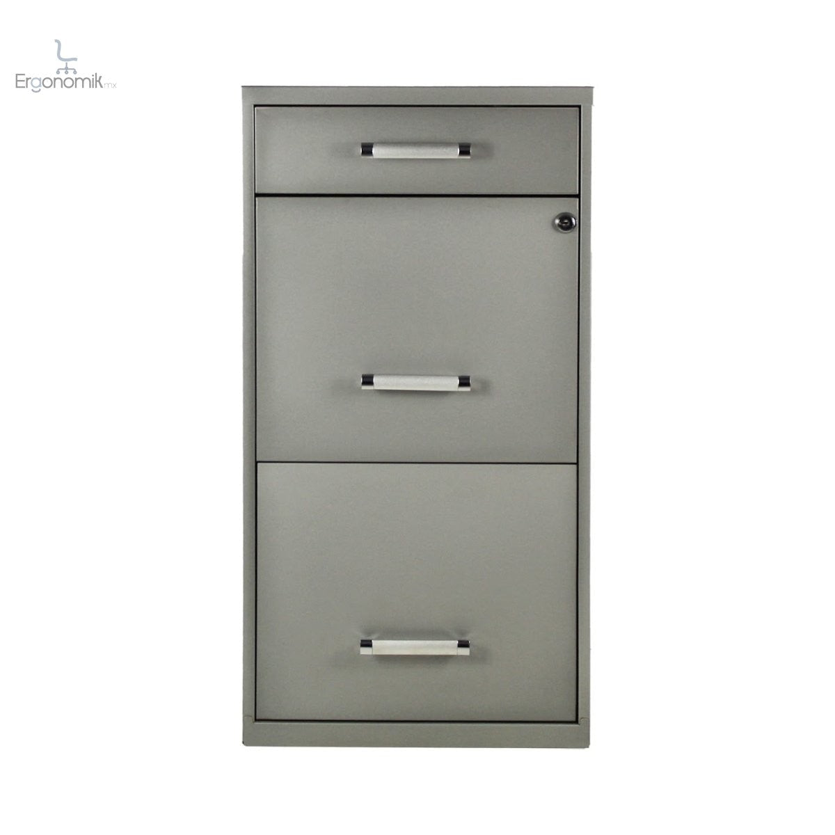 Archivero Metálico PED 2+1 - 17069 - 2GAV - Ergonomik Archiveros MBK