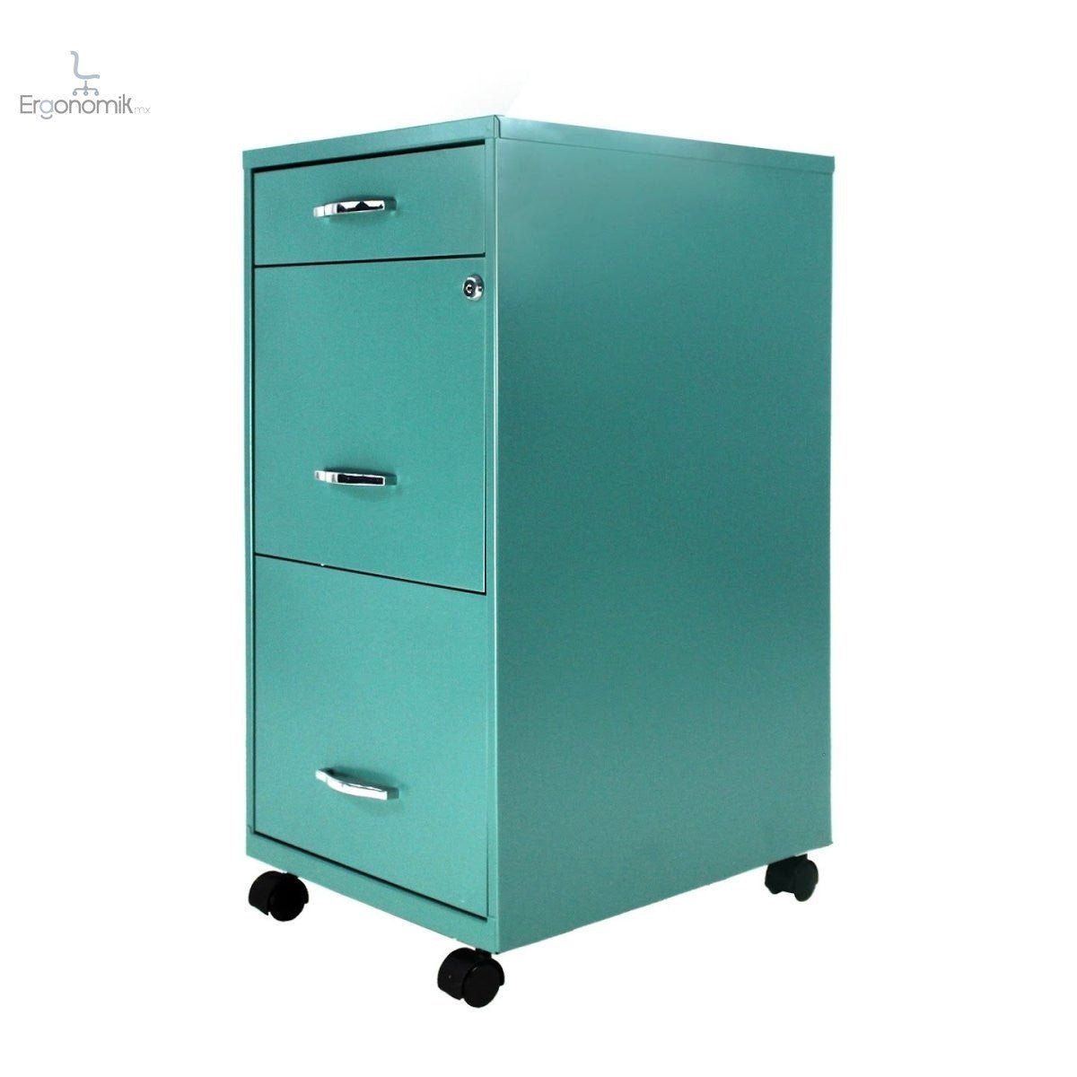 Archivero Metálico PED 2+1 - 24421 - Ergonomik Archiveros MBK