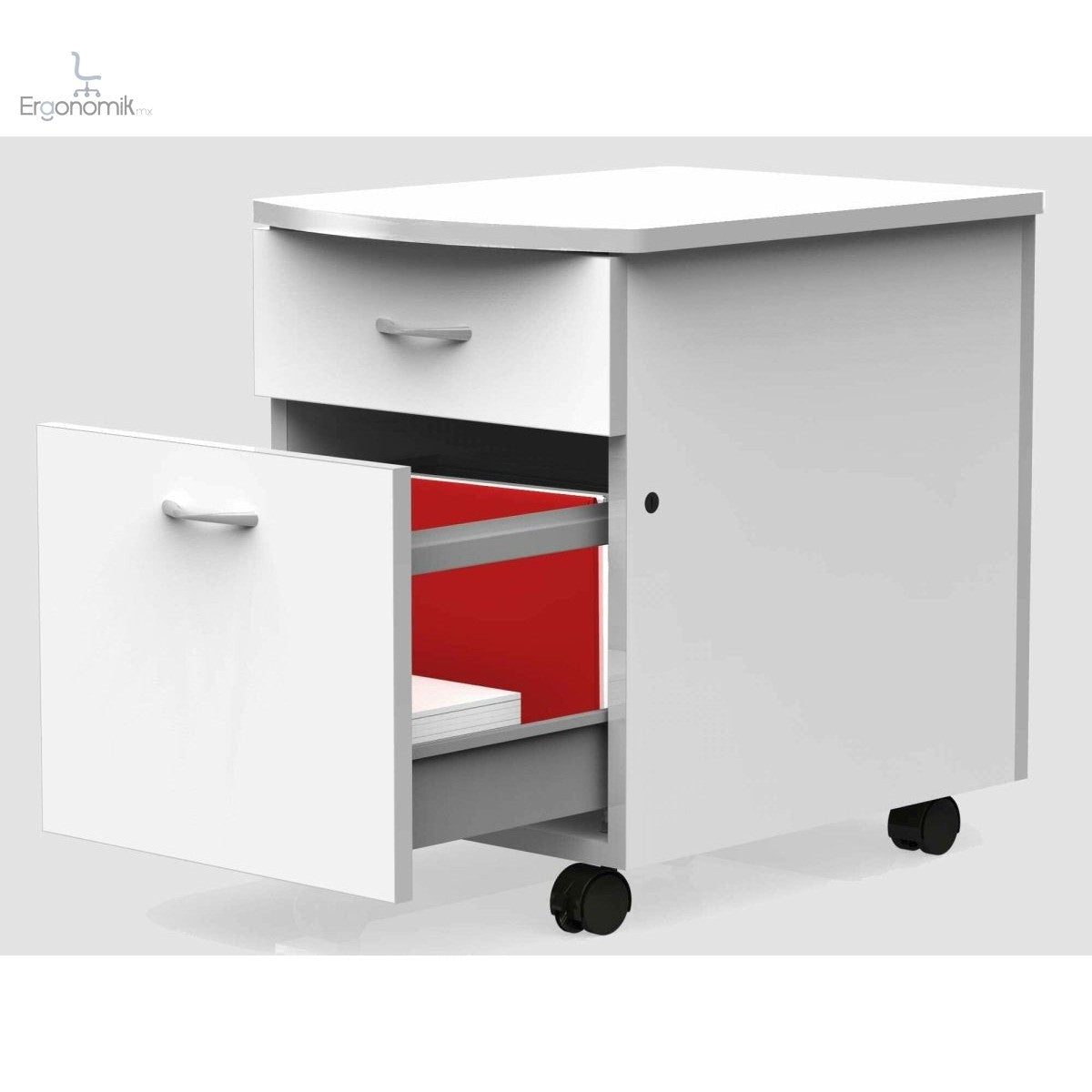 Archivero Movil 106 - Ergonomik escritorio Linea Italia