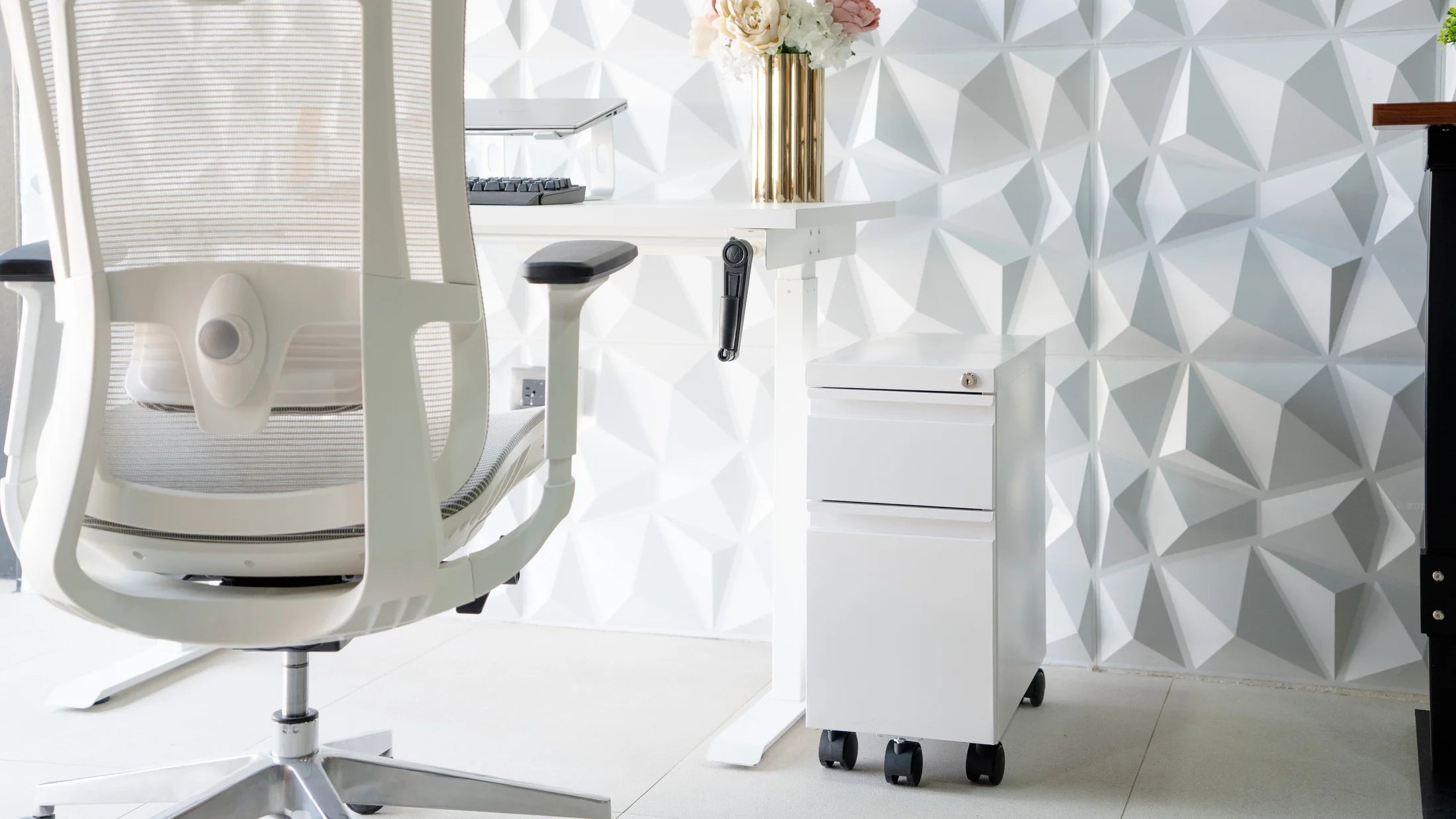 Archivero para oficina con riel suave y jaladera