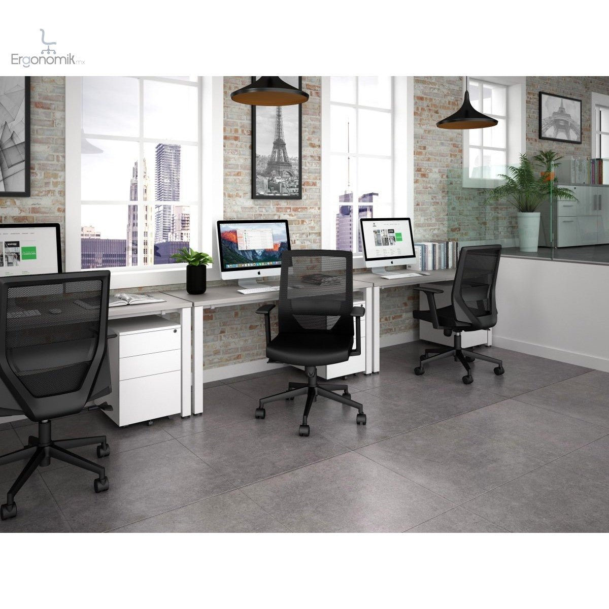 Archivero Móvil Metálico - Ergonomik muebles Office Class