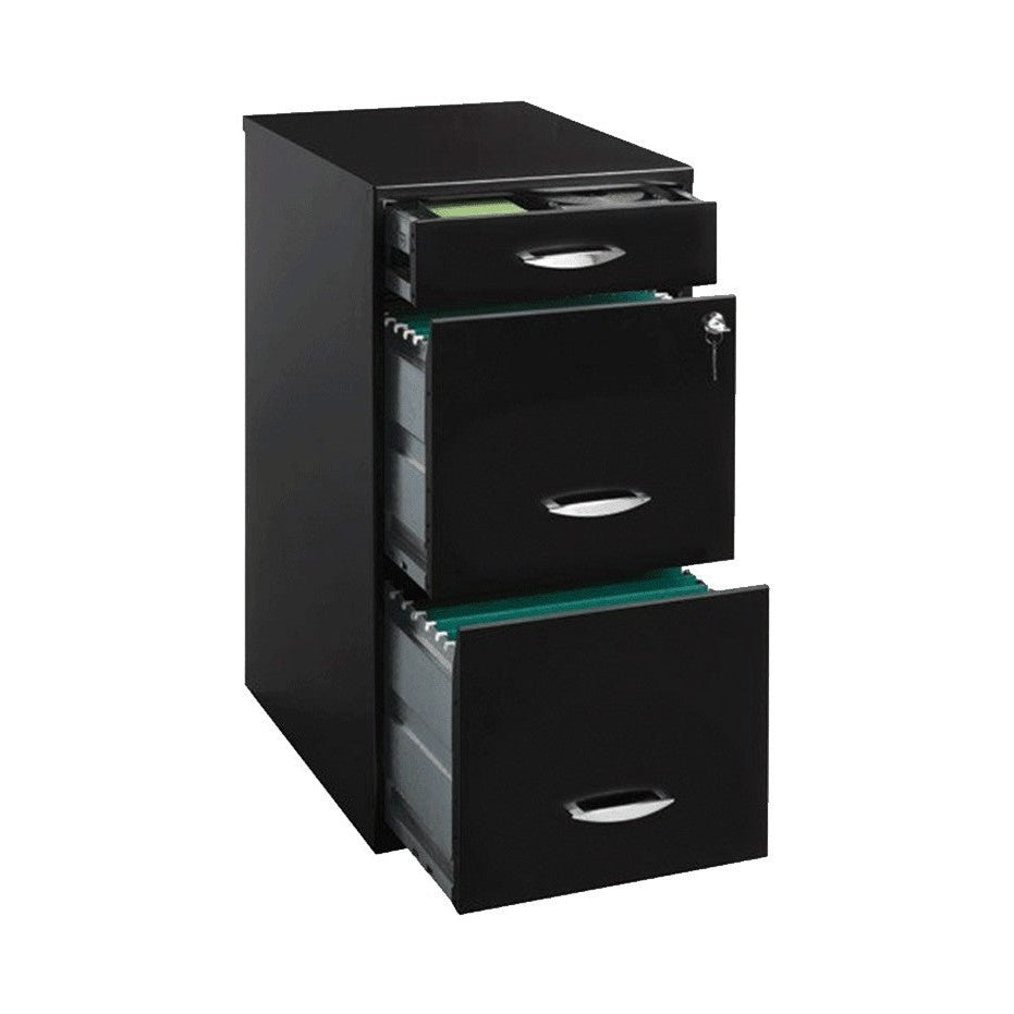 Archivero Vertical Metálico 1 Papelero Y 2 Archiveros - Ergonomik Archiveros Ofik