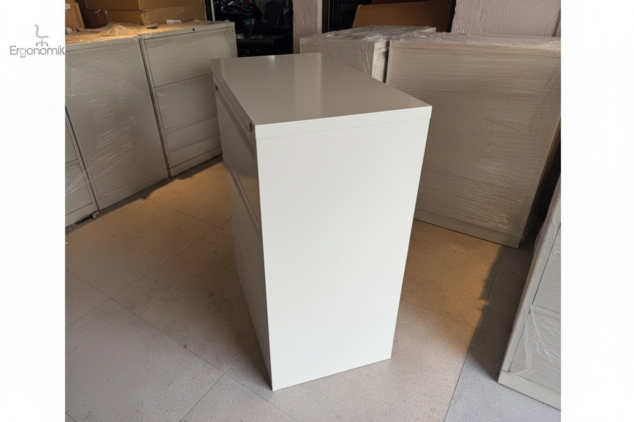 Archiveros marca Riviera 3 cajones 1m x 90cm x 45cm - Ergonomik Ergonomik