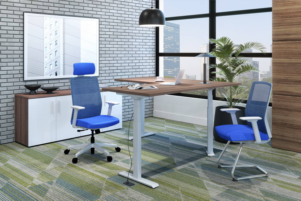 Escritorio Ascend Semi Ejecutivo altura ajustable