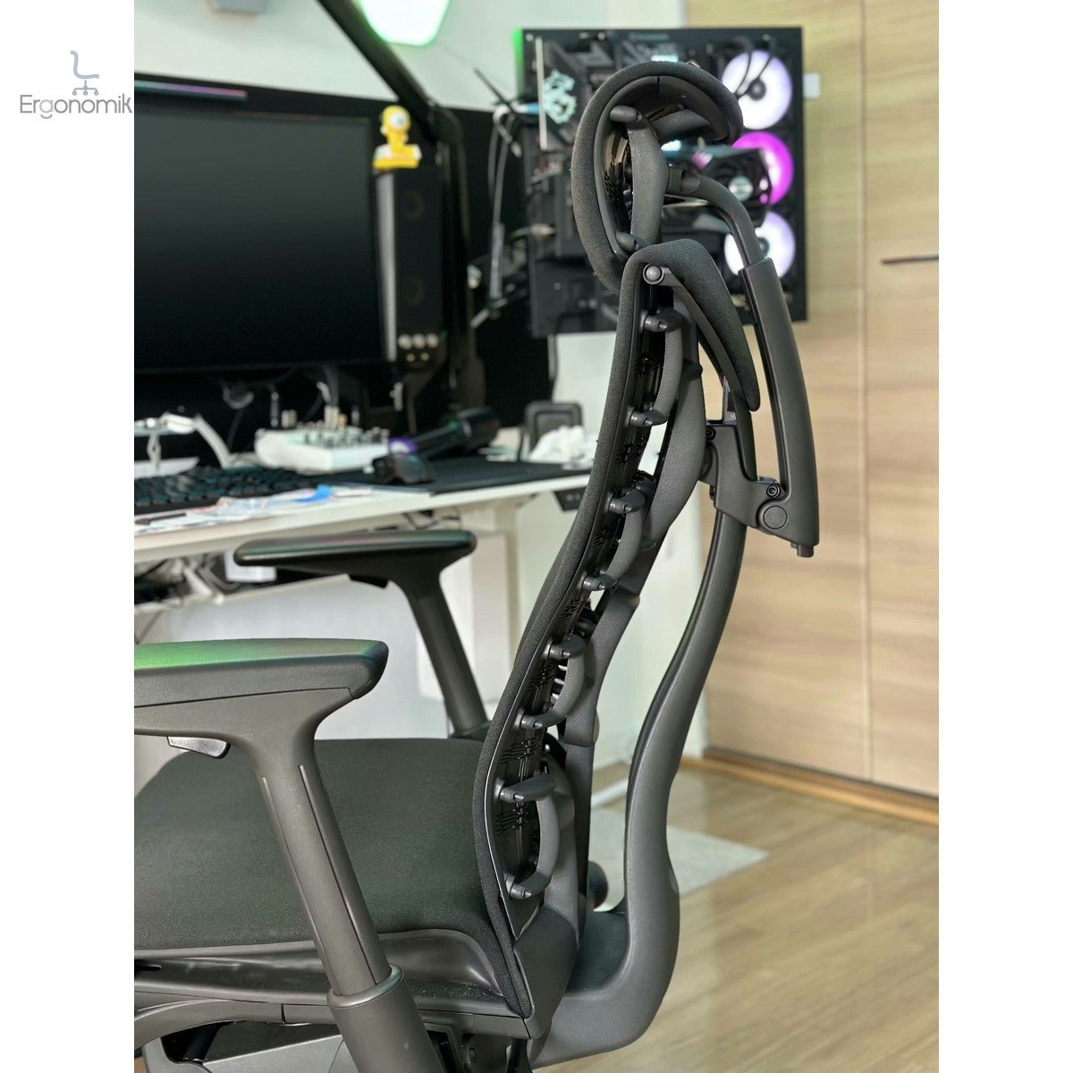 Atlas Reposacabezas Headrest Cabecera Para Silla Embody Herman Miller - Ergonomik Reposacabezas Atlas